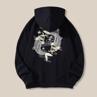 Plus Size Embroidered Men's Pullover Leisure Sweater