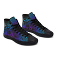 Printed Couple High Top Canvas Shoes