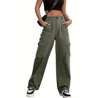 Loose Slimming Trendy Wide-leg Trousers