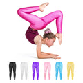 Bright Bronzing Children Dance High Elastic Breathability Yoga Pants