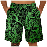 Men's Fashion Casual Print Sports Quick Dry Beach Pants
