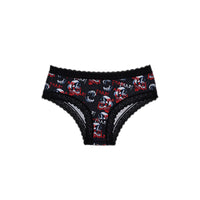 Sexy Style Cute Stripes Control Lace Comfortable High Elastic Mid-rise Women's Underwear