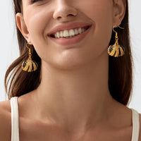 Vacation-style Earrings For Women Natural Seashells Summer Beach Look