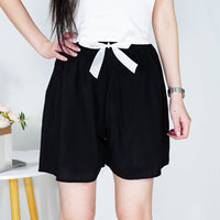 Women's Cotton Silk Shorts Plus Size Homewear Beach Pants