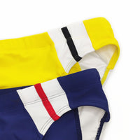 Men's Simplicity Color Matching Swim Briefs