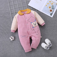 Climbing Suit One-piece Cotton Romper Baby Warm Go Out
