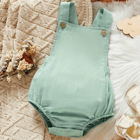 Triangle Rompers Boys And Girls Suspender Sleeveless