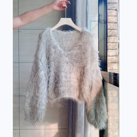 Pullover Lazy Sweater Knitwear Casual And Sweet Loose Temperament