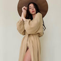 Fashionable And Comfortable Skin-friendly Thin Nightdress Long Skirt