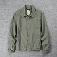 Simple Jacket Men's Leisure Washed-out Distressed