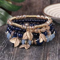 Bohemian Multi Layer Bracelet Leaf Ethnic Style