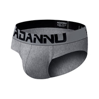 Cotton Men's Solid Color Panties Stretch