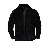 Men's Twill Digital Printing 3D Zipper Jacket