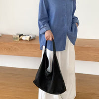 Womens Stylish Retro Large-Capacity Shoulder Bag