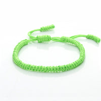 Creative Pure-thread Handmade DIY Braided Nylon Cord Bracelet