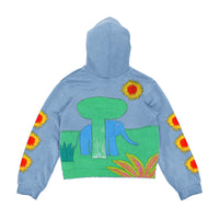 Illustration Impressionist Couple Cartoon Hooded Sweatshirt
