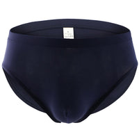 3D One Piece Nylon Ice Silk Triangle Men's Underpants