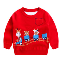Boys Knitwear Fawn Cotton Doublelayer Bottom Top