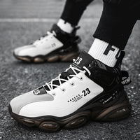 High-top Basketball Sneaker Men's Casual Platform