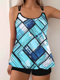 Split Swimsuit Two Piece Suit