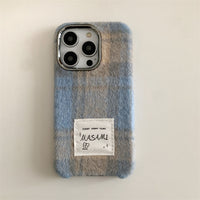 Niche Flannel Plaid Phone Case