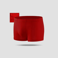 Men's Fashion Simple Solid Color Boxer Briefs