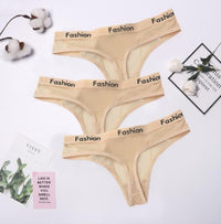 Thong Feminine Mesh Transparent Low Waist Sports Seamless Panties
