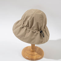Slimming Drawstring Elastic Sun Hat For Sun Protection