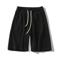 Men's Fashionable And Comfortable Straight Loose-fitting Five-piece Pants