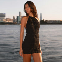 New Personalized Dress Breathable Lace-Up Bodycon Skirt