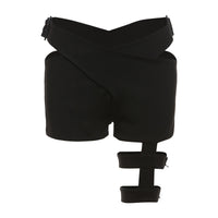 Slim-fit Street Fashion High Waist Casual Straight-leg Shorts