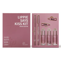 Lip Glaze Lip Matte Dewy And Shimmering Lipstick Gift Set 5-Piece