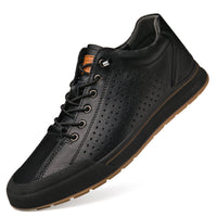 Increased 6CM Spring Men's Shoes Fashion White Shoes Breathable