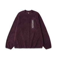 Men's Polar Fleece Adhesive Round Neck Sweater