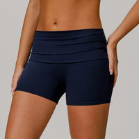 Fold High Waist Shorts Women's Cloud Tight