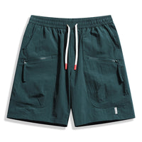 3D Large Pocket Sports Outdoor Ice Silk Men's Five-inch Shorts