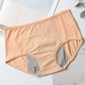 Women's Breathable Mid-high Waist Physiological Pants Leak-proof Sanitary Panties