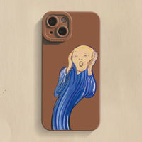 Oil Painting Creative Trendy Mobile Phone Case