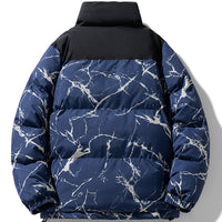 Cold-proof Stand Collar Winter Cotton Coat For Men