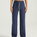 Versatile Sports Pants Drawstring Loose Nude Feel Casual Women