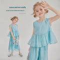 Girls' Fashion Casual Two-piece Suit