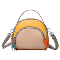 Hand-held Crossbody First Layer Cowhide Leather Single-shoulder Bag