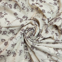 Spring New Womens Printed V-Neck Dress