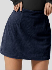 Women's European And American Corduroy A- Line Skirt