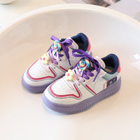 Korean Fashion Color-blocking Children's Casual Shoes