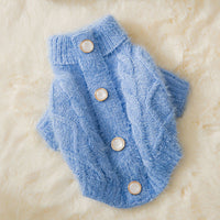 Knit Sweater Kitty Autumn And Winter Warm Two-legged Clothes