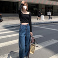 Washed All-match Loose-fitting Harem Pants