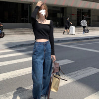 Washed All-match Loose-fitting Harem Pants