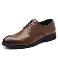 Men's Retro Formal Business Pointed Leather Shoes