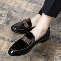 Pointed Casual Leather Shoes Men's Shoes